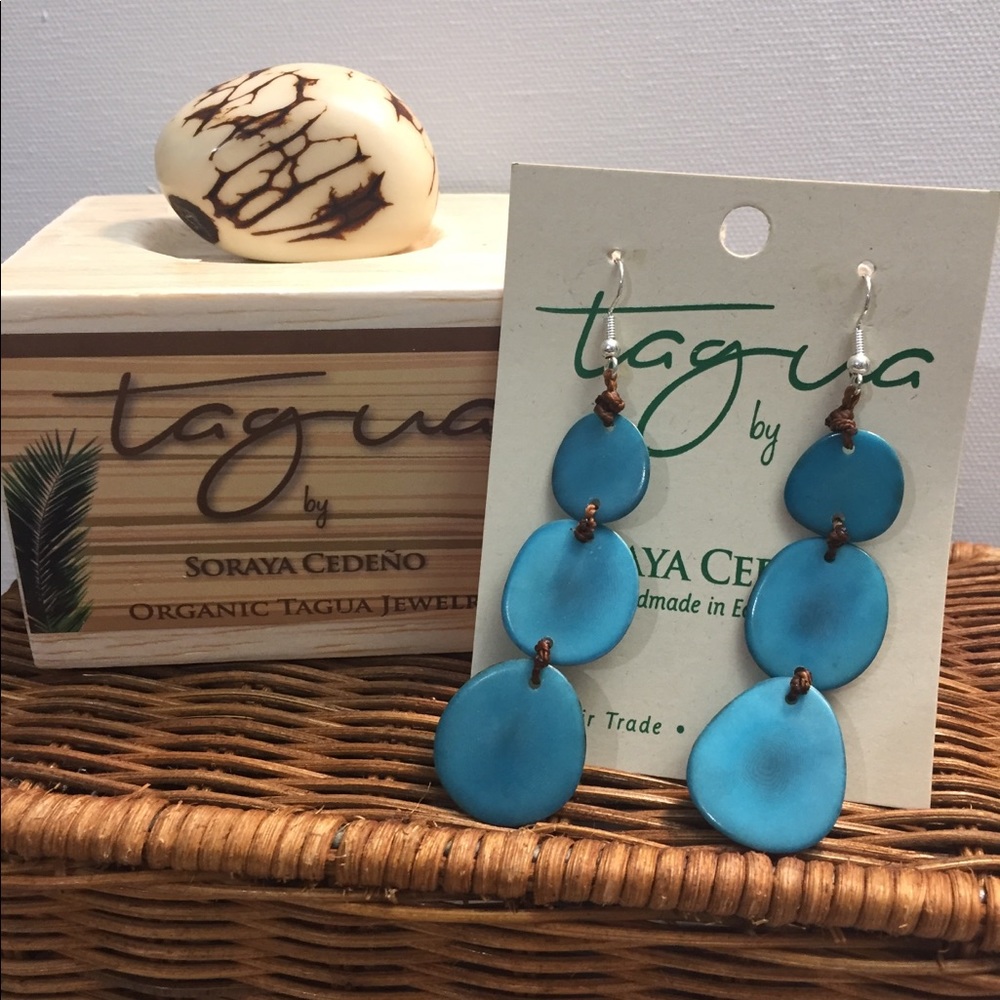 Tagua Earrings